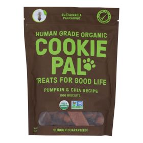 Cookie Pal - Dog Treat Pumpkin Chia - Case Of 4-10 Oz