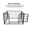 Dog Playpen Designed for Camping, Yard , 28" Height for Medium/Small Dogs, 4Panels